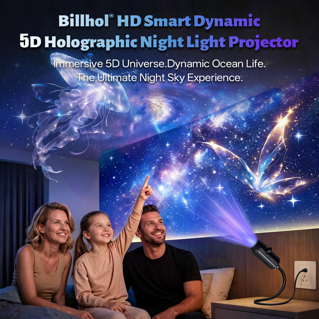 𝐁𝐢𝐥𝐥𝐡𝐨𝐥® 𝐍𝐄𝐗𝐓-𝐆𝐄𝐍 𝐒𝐌𝐀𝐑𝐓 𝐏𝐑𝐎𝐉𝐄𝐂𝐓𝐈𝐎𝐍 𝐇𝐃 𝐒𝐦𝐚𝐫𝐭 𝐃𝐲𝐧𝐚𝐦𝐢𝐜 𝟓𝐃 𝐇𝐨𝐥𝐨𝐠𝐫𝐚𝐩𝐡𝐢𝐜 𝐍𝐢𝐠𝐡𝐭 𝐋𝐢𝐠𝐡𝐭 𝐏𝐫𝐨𝐣𝐞𝐜𝐭𝐨𝐫