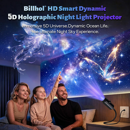 𝐁𝐢𝐥𝐥𝐡𝐨𝐥® 𝐍𝐄𝐗𝐓-𝐆𝐄𝐍 𝐒𝐌𝐀𝐑𝐓 𝐏𝐑𝐎𝐉𝐄𝐂𝐓𝐈𝐎𝐍 𝐇𝐃 𝐒𝐦𝐚𝐫𝐭 𝐃𝐲𝐧𝐚𝐦𝐢𝐜 𝟓𝐃 𝐇𝐨𝐥𝐨𝐠𝐫𝐚𝐩𝐡𝐢𝐜 𝐍𝐢𝐠𝐡𝐭 𝐋𝐢𝐠𝐡𝐭 𝐏𝐫𝐨𝐣𝐞𝐜𝐭𝐨𝐫